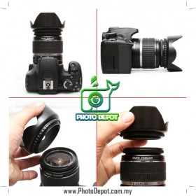 58mm Petal Flower Lens Hood